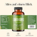 L-Carnitin Triple Komplex 3196mg MG pro Tagesdosis 180 Kapseln Hohe Bioverfügbar Bild 3