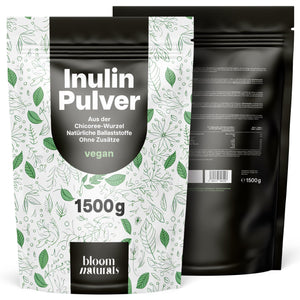 Inulin Pulver 1500g - Vegan, Chicoree-Wurzel, Ballaststoffe