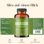 Magnesium Bisglycinat Hochdosiert - 250 Kapseln - 362 mg Magnesium Glycinat pro  Bild 3