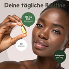 Vegan Omega 3 D3 + K2 600mg DHA, 300mg EPA, 60 Caps