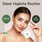 Bio Gerstengras 3000mg - 180 Vegane Kapseln