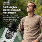 Hochdosierte Ginkgo + Ginseng Tabletten - 400 Stück, Vegan