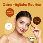 Bio Ingwer Kapseln 300 | 600mg Vegan Hochdosiert