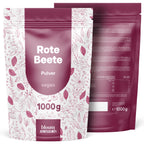 Rote Beete Pulver 1000g - Vegan & Laborgeprüft