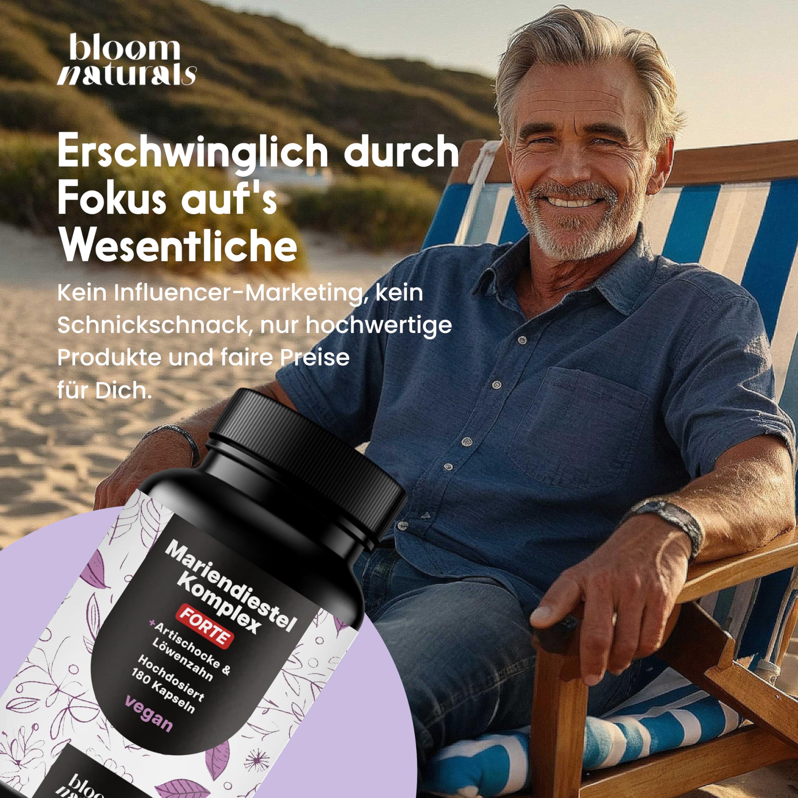 Marien Distel Komplex + Artischocke + Löwenzahn 180 Kapseln