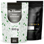 D-Ribose Pulver 300g – 60 Portionen, Vegan, Laborgeprüft