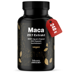 Hochdosierte Maca Kapseln 8000mg - 240 Vegan Kapseln