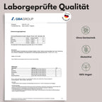L-Tryptophan hochdosiert – 300 Kapseln – 500mg pro Kapsel aus pflanzlicher Fermentation – vegan & produziert in Deutschland - Verpackung kann variieren - Laborgeprüft